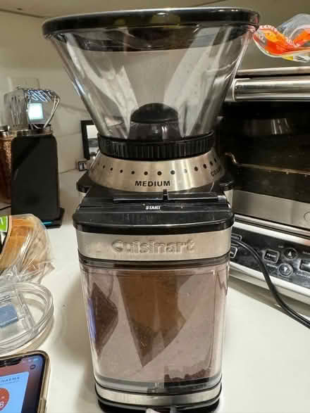 Photo of free Cuisinart coffee maker and grinder (Renton Hill) #2