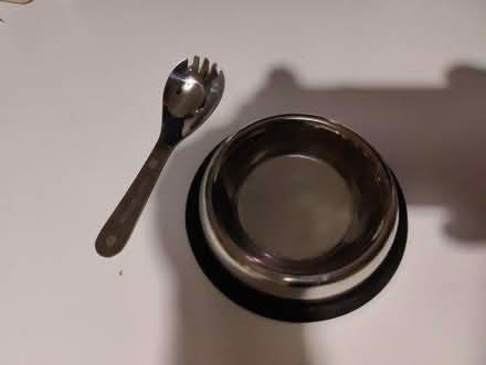 Photo of free Pet bowl + spoon (CB4) #1