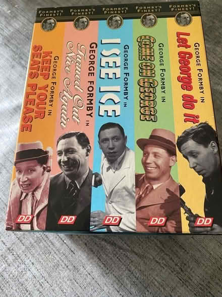 Photo of free boxset vgc george formby vhs tapes (Mapperley NG3) #2