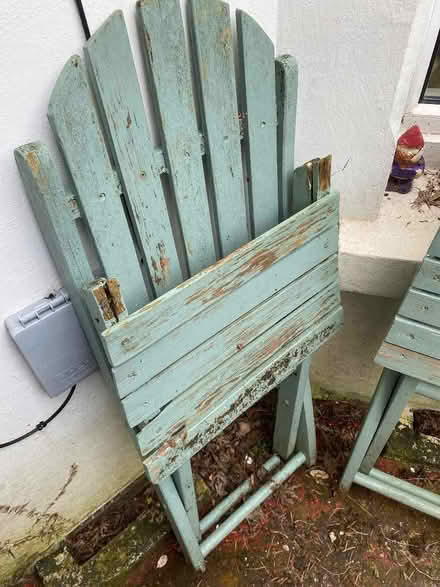 Photo of free Garden table and chairs for repair (CT11) #3