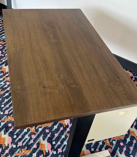 Photo of free Dark wood top desk / table ME15 (Maidstone ME15) #1