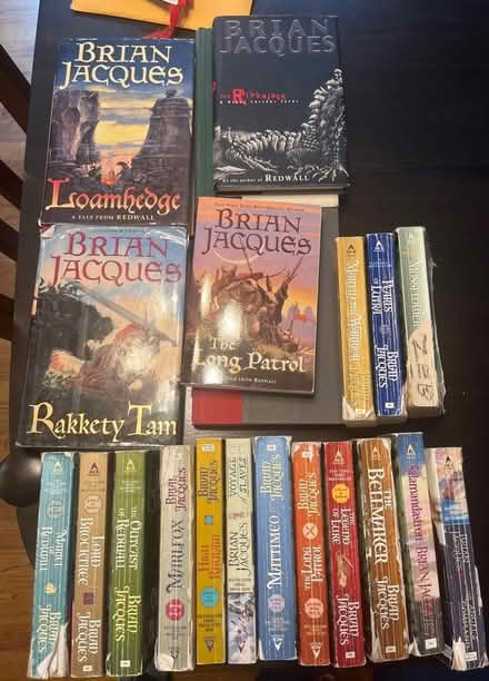Photo of free Brian Jacques novels (Manor Park, DC) #1