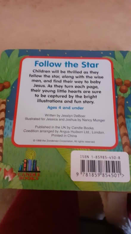 Photo of free Follow the Star board book (Loosley Row HP27) #2