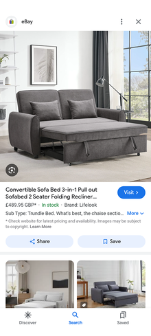 Photo of Sofa bed (Chelmsford CM1) #1