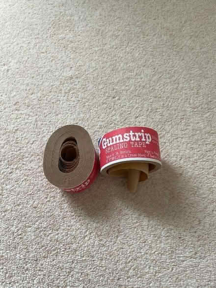 Photo of free Gum sealing strip to secure art work to board (East Pit CB1) #1