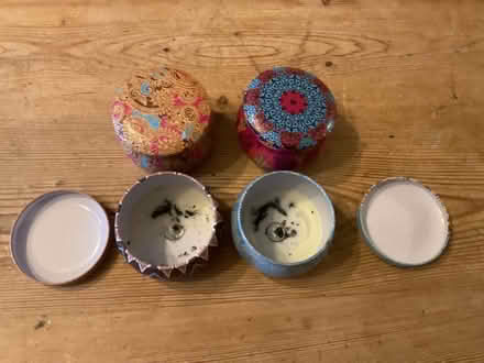 Photo of free 4 metal candle holders (Witherslack LA11) #1