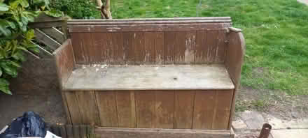 Photo of free Wooden Garden Bench (East Runton NR27) #1