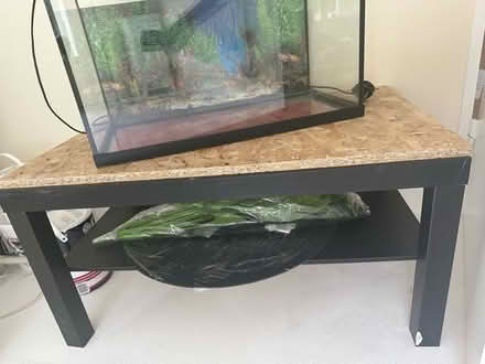 Photo of free Empty fish tank and wooden Table (SE2) #3