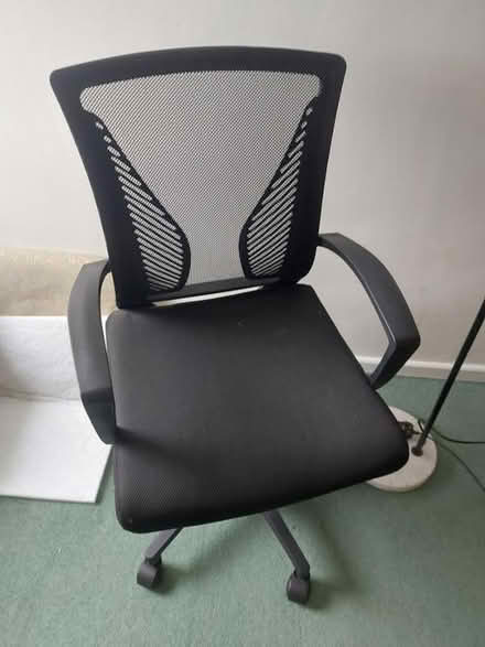 Photo of free Black desk chair (Golcar/Slaithwaite - HD7) #1
