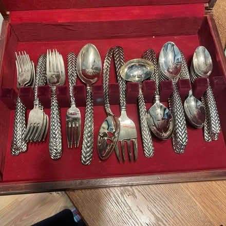 Photo of free Silver plated flatware, etc (Columbia) #2