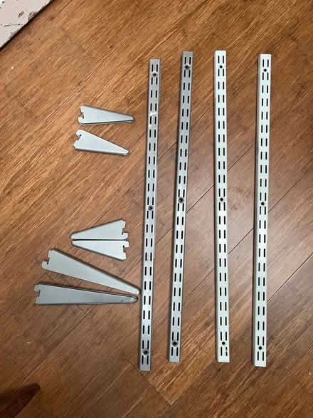 Photo of free Shelving tracks and brackets (East Dulwich SE22) #1