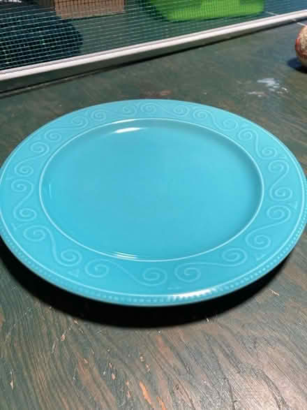 Photo of free Blue dinner plate (North Frederick) #1