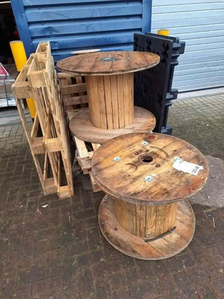 Photo of free Cable drums (Woodmancote) #1