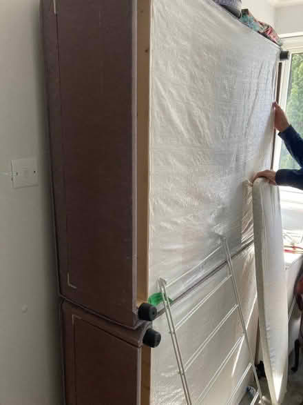 Photo of free Double divan bed (Bugbrooke) #2