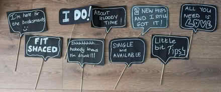 Photo of free Homemade wedding Reception Placards (Abingdon, OX14) #2
