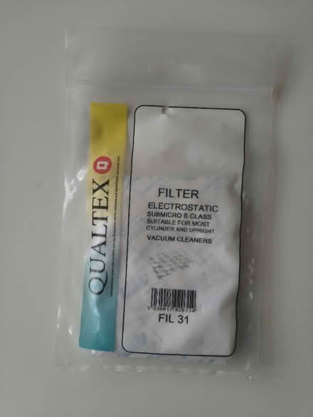 Photo of free Cut to size vacuum filter (Woodford IG8) #1