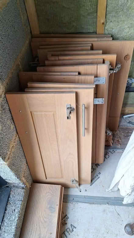 Photo of free Solid wood kitchen unit doors various sizes (Kempston MK42) #1