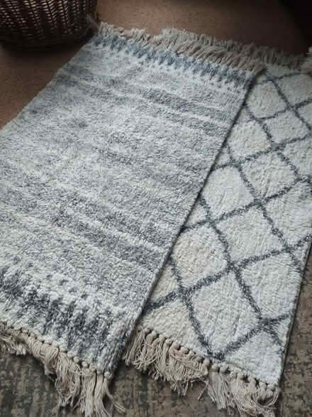 Photo of free 2 x grey bath mats (Golcar/Slaithwaite - HD7) #1