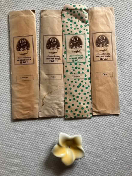 Photo of free Incense and holder (Mitcham) #1