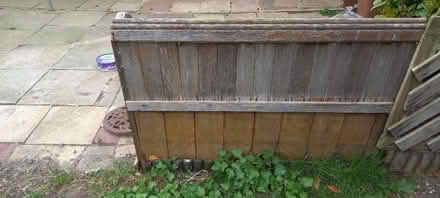 Photo of free Wooden Garden Bench (East Runton NR27) #3
