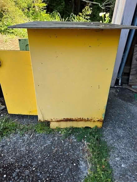Photo of free Old Metal cabinet (Eureka near St Joes) #3