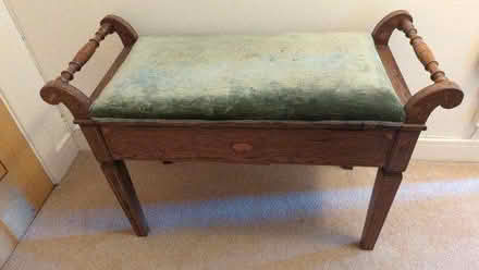 Photo of free Vintage piano stool (Guildford GU1) #1