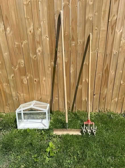 Photo of free Yard tools Wood Handled (Tanley Rd & New Hampshire Ave) #1