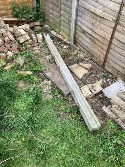 Photo of free Concrete fence post and hardcore (Oakridge - RG21) #2