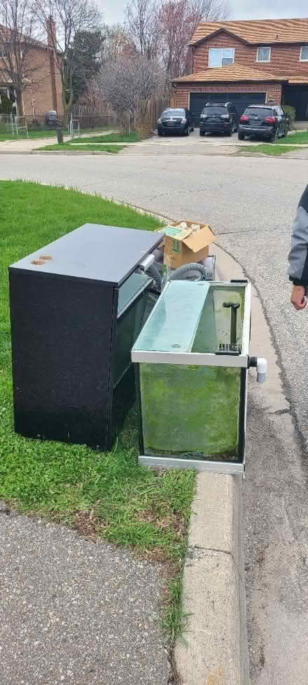 Photo of free Curb alert - fish tank etc (Mavis and Rathburn) #1