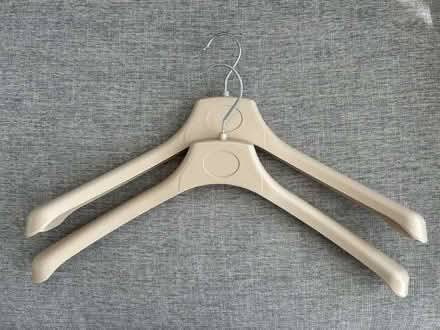 Photo of free 2 large coat hangers (Tunbridge Wells N. TN1) #1