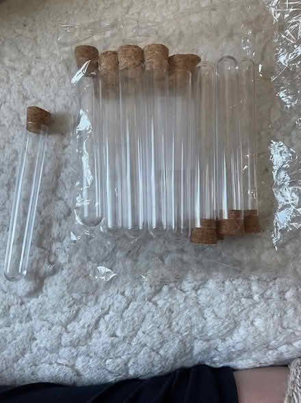Photo of free Test Tubes w/ Cork Stopper (Sunbury TW16) #1