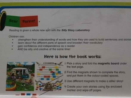 Photo of free Magnetic story building book (TN34 - top of Elphinstone Road) #2
