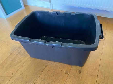 Photo of free Council glass recycling "blue" (now black) box (Silverknowes EH4) #2