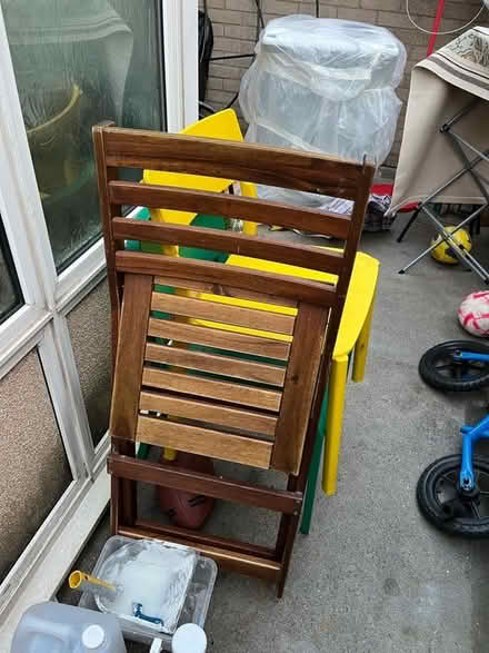 Photo of free Outdoor chairs (N17, London) #1