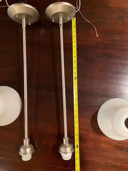 Photo of free Two Kitchen Pendent Lights (Upper Saddle River) #3