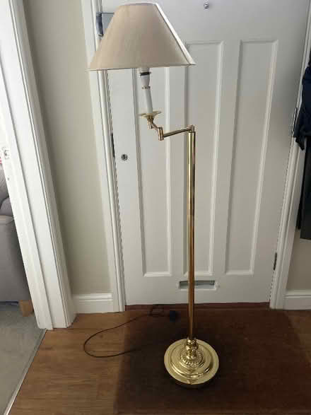 Photo of free Brass standard lamp - adjustable (Radbrook Green SY3) #1