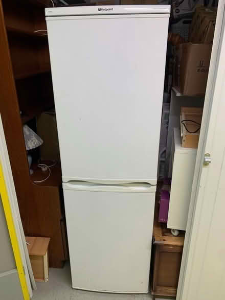 Photo of free Tall fridge freezer (big yellow storage, OX4) #1