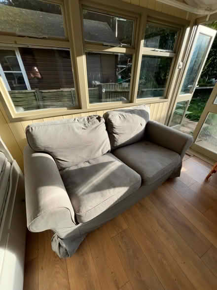 Photo of free Grey sofa (Carshalton SM5) #3