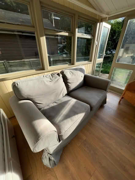 Photo of free Grey sofa (Carshalton SM5) #4