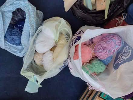 Photo of free Knitting Yarn Oddments, Part Balls (CT14) #1