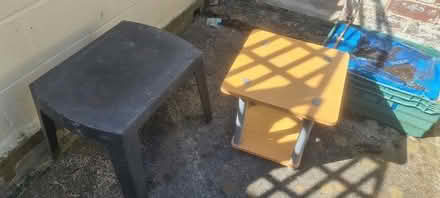 Photo of free Two small tables (Denbigh LL16) #1