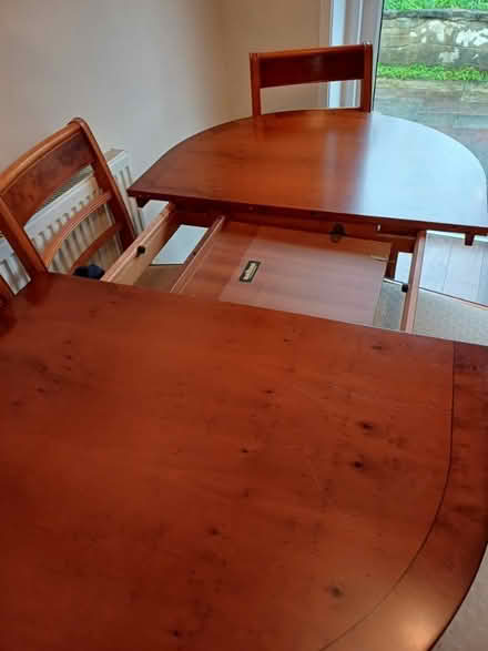 Photo of free Nathan Teak dining table and chairs (Marldon TQ3) #2
