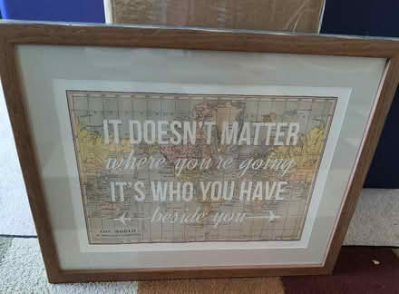 Photo of free Framed inspirational saying (San Rafael) #1