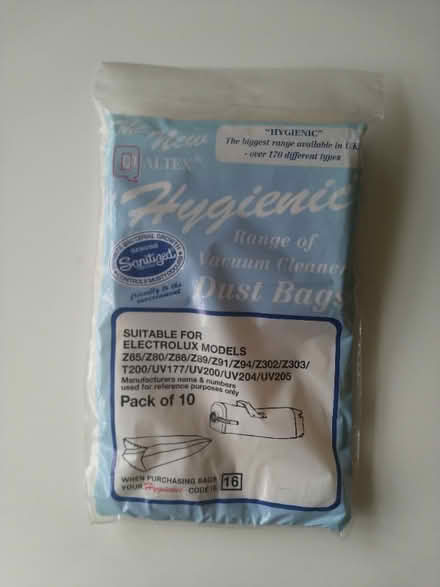 Photo of free Electrolux vacuum bags (Woodford IG8) #1