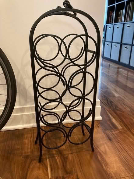 Photo of free Metal wine rack (Eckington)