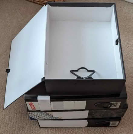Photo of free 4 Box Files (Baldock) #1