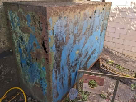 Photo of free Scrap metal - old large oil(?) tank (BA2) #2