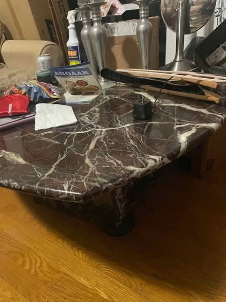 Photo of free Marble table (Upper West Side) #1