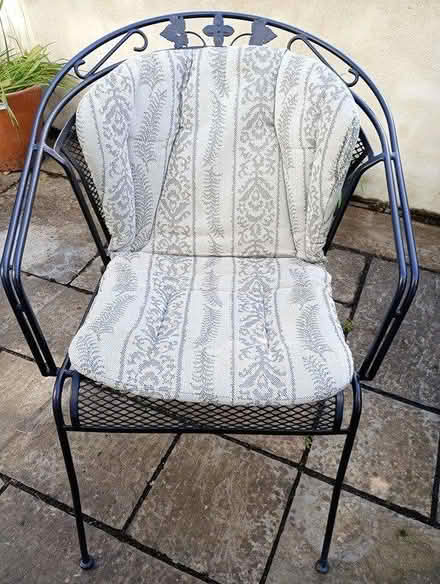 Photo of free 4 garden chair cushions (Falmouth TR11) #3