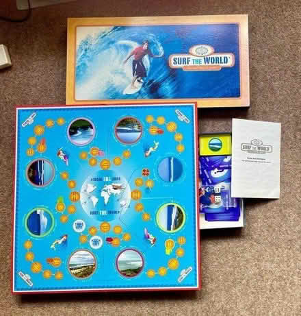 Photo of free Surf the World board game (KT3 New Malden)